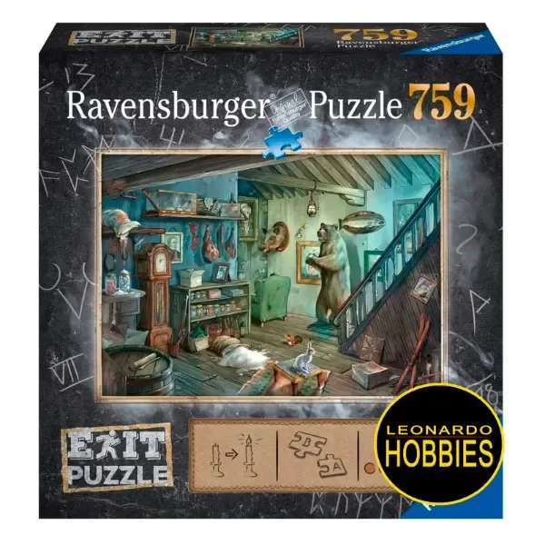 Producto - Sótano Aterrador 759 Piezas Exit Puzzle Ravensburger 15029