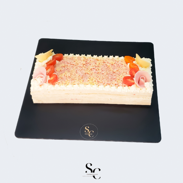 Producto - Torta Sándwich Mini Rectangular Vegetariana - 3