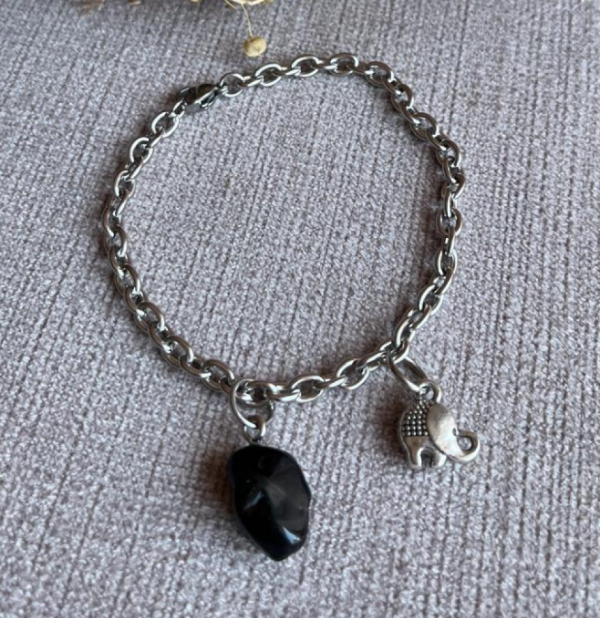 Producto - PULSERA ACERO Y PIEDRA