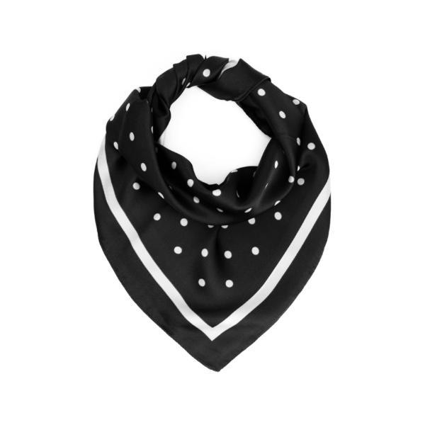 Producto - pañuelo Dots Big (negro)