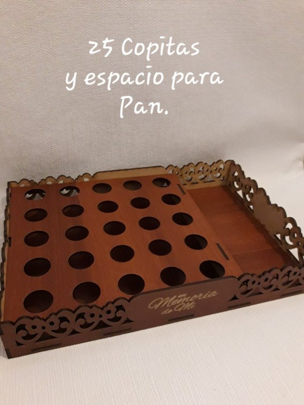 Producto - BANDEJA SANTA CENA - MADERA P/25