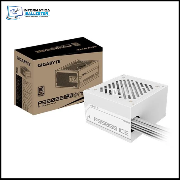 Producto - Fuente Gigabyte Gp-p550ss Gamer 550w 80 Plus BLANCA
