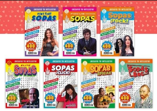 Producto - SOPA LETRAS