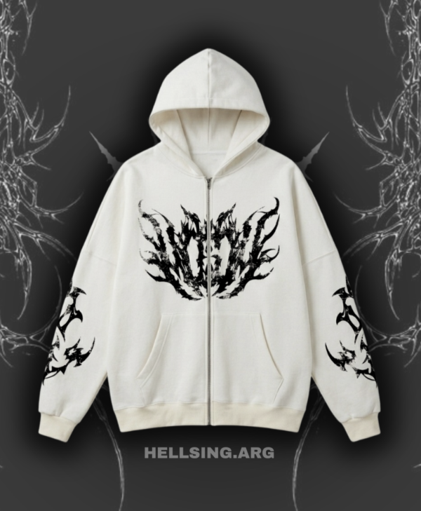 Producto - CAMPERA "Savage blanco"
