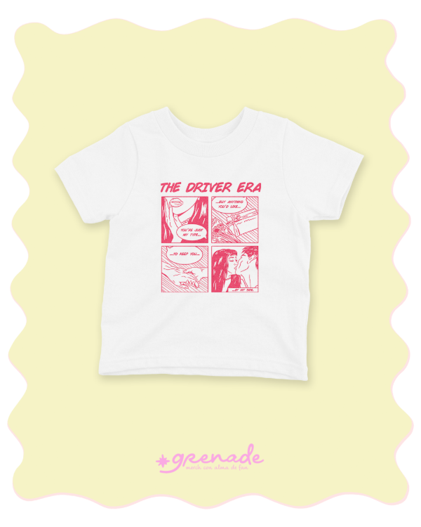 Baby tee "the driver era comic"