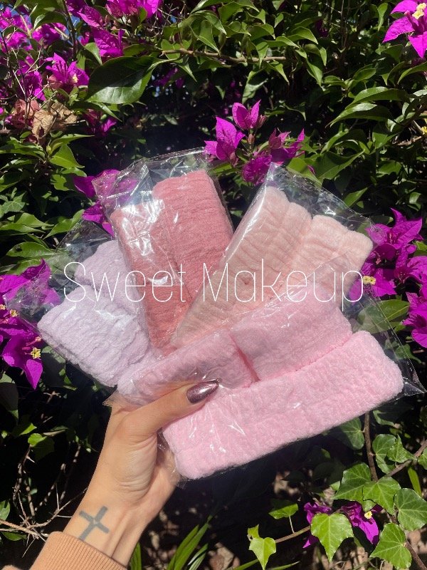 Producto - Kit de vincha + muñequera SKINCARE(x 3 unidades)