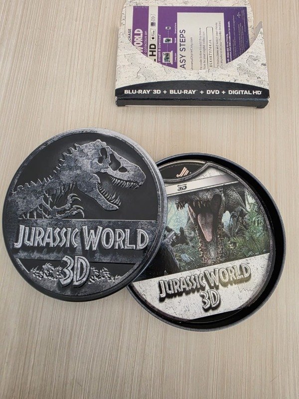 Producto - Jurassic World 3D (BD3D + BD + DVD)(Usado) - 2