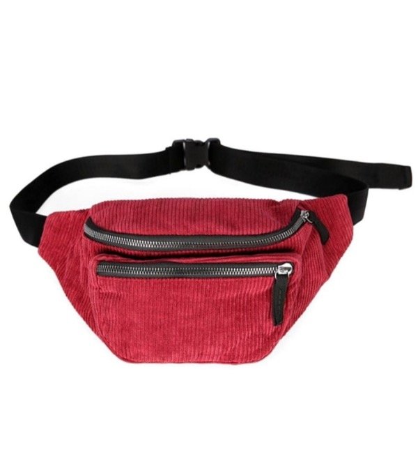 Producto - RIÑONERA SARA Roja y Rosa