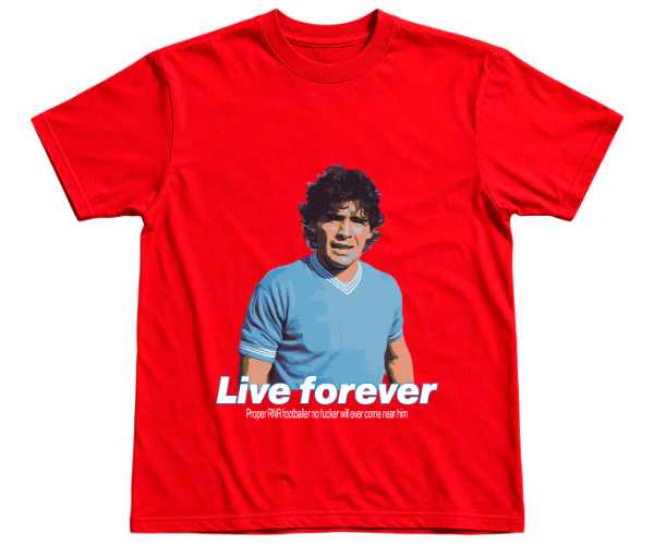 Remera Diego Live Forever