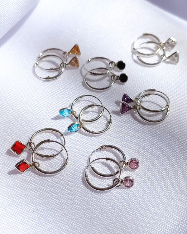 Producto - ARGOLLITA MINI Luz Plata925