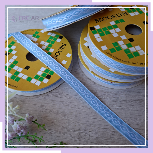 Producto - GUARDA GALÓN PAMPA CELESTE Y BLANCA