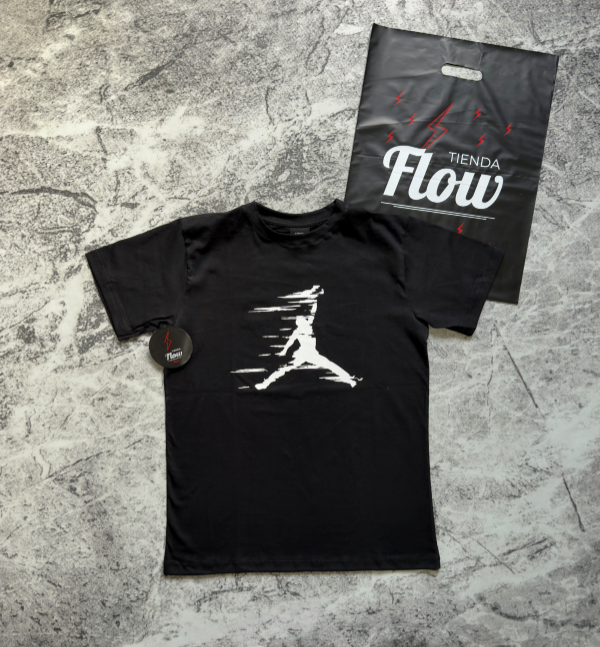 Producto - Remera Jordan Run Negra