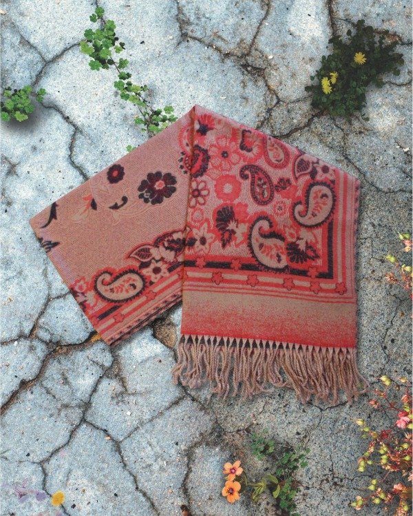 Producto - Pashmina Flor del Ocaso