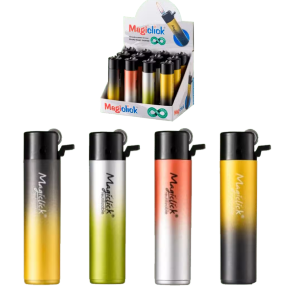 Producto - ENCENDEDOR MAGICLICK ECO ROUND BICOLOR