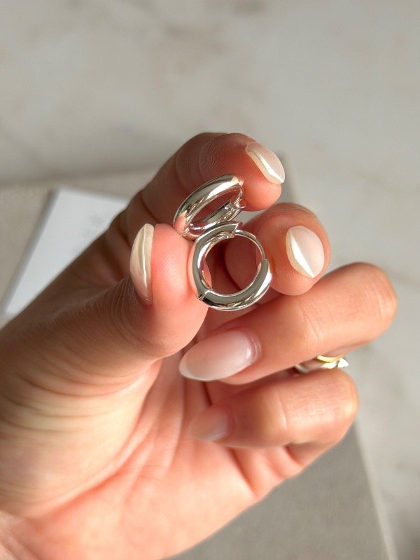 Producto - Argollas clasic lisas mini glob - 0