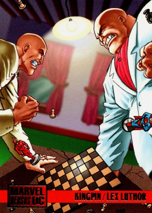 Producto - 1995 Fleer DC vs. Marvel Comics #97 - Kingpin / Lex Luthor BTL - 0