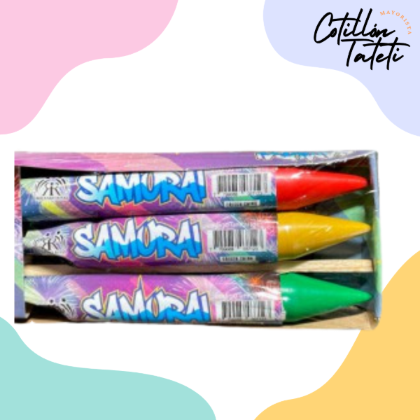 Producto - CAÑA VOLADORA SAMURAI  - Caja x 6 un
