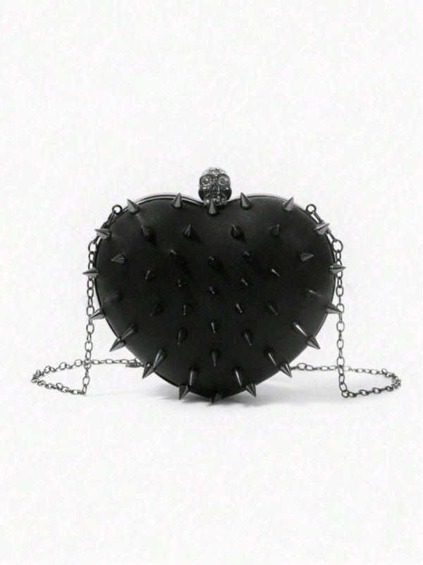 Producto - Cartera Punk Heart negra