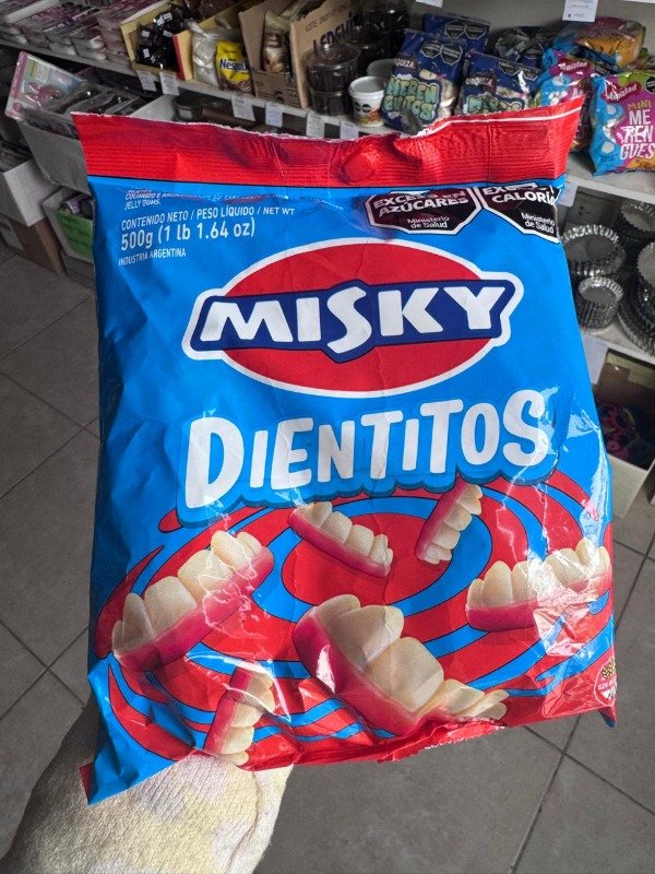 Producto - Gomitas Misky Dientitos x 500 grs