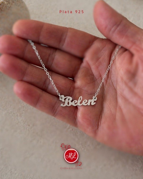 Producto - Dije Nombre/Palabra Con Cadenita