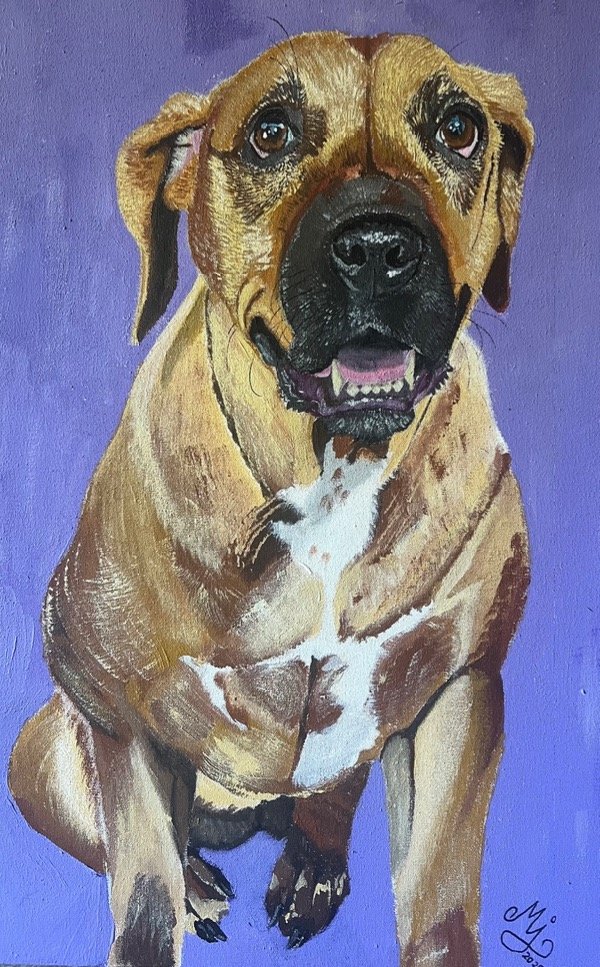Producto - Retrato de mascota personalizado con acrílico - 2