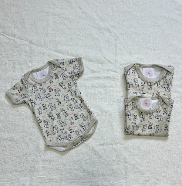 Producto - Body Mangas Cortas Perritos