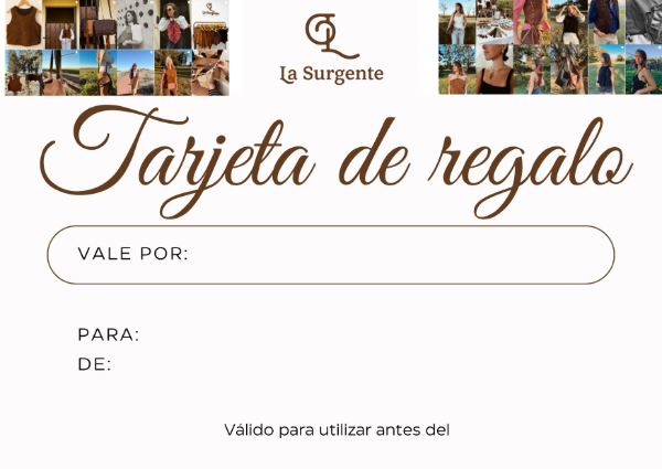 Producto - voucher de regalo