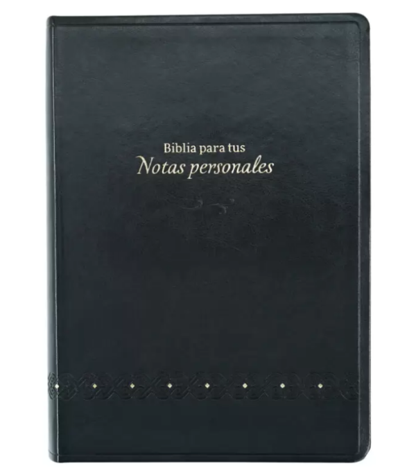 Producto - BIBLIA NVI NOTAS PERSONALES IMITACIÓN PIEL NEGRO