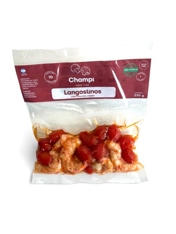 Producto - Langostinos con tomates