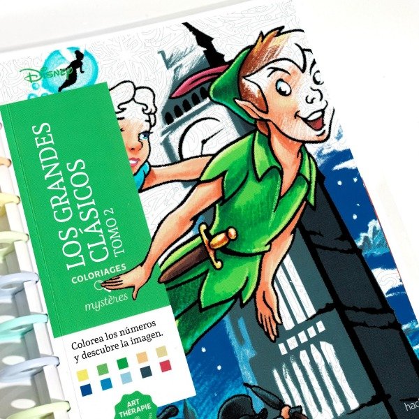 Producto - Libro para Colorear con números: Clasicos de Disney Tomo 2 - 0