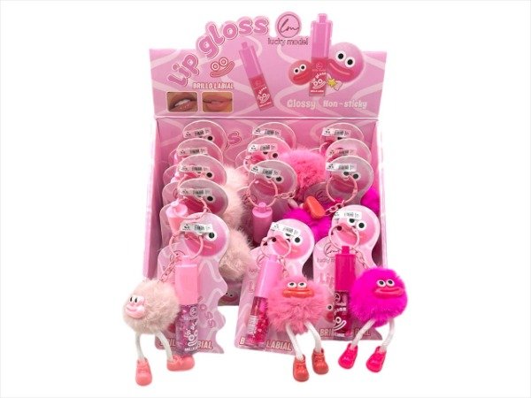 Producto - LABIAL C/LLAVERO MUÑECA LABIO GRANDE 5DH-1934