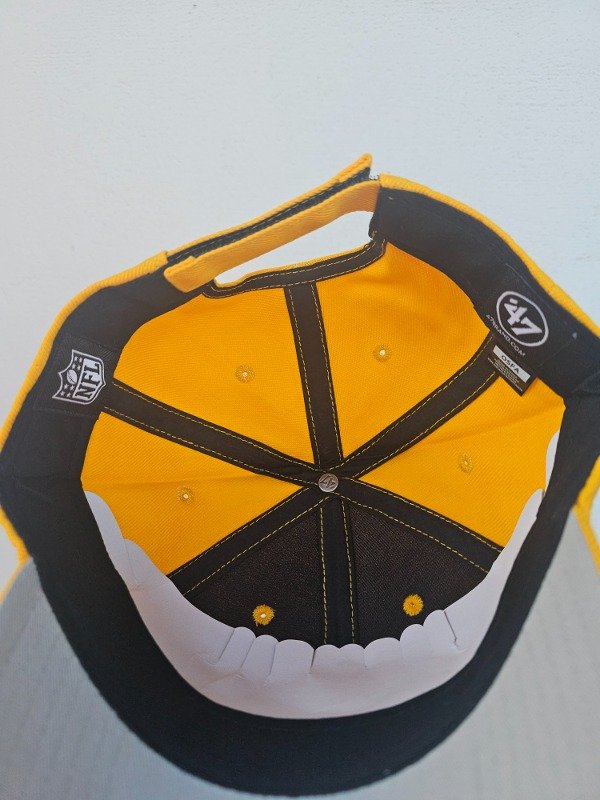 Green bay packers yellow '47 brand mvp adjustable velcro team — imagen 6