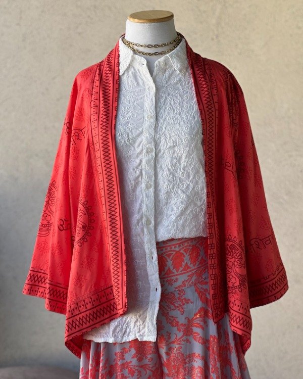 Producto - Kimono Hindi Coral M a XL