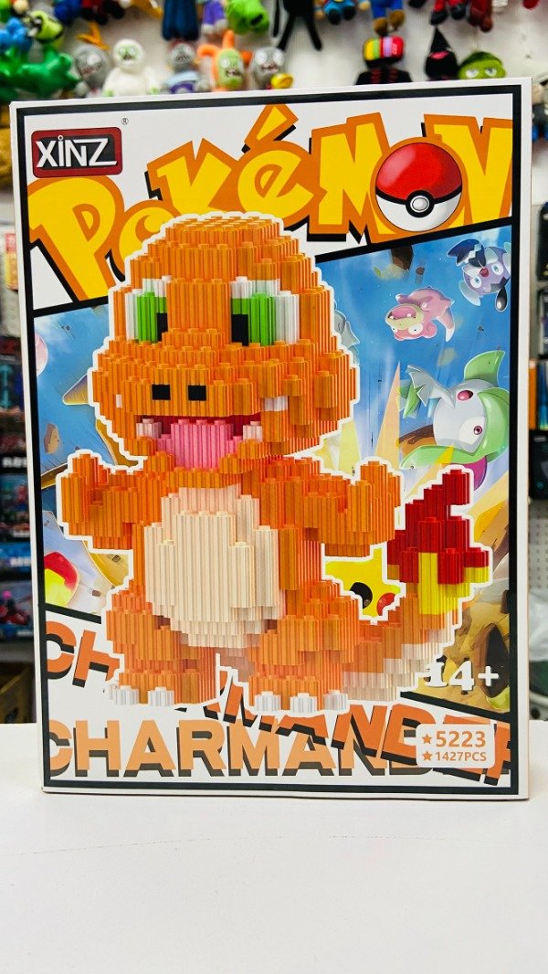 Producto - Rompecabezas Blocks GD Pokemon Charmander 16 cm 5223