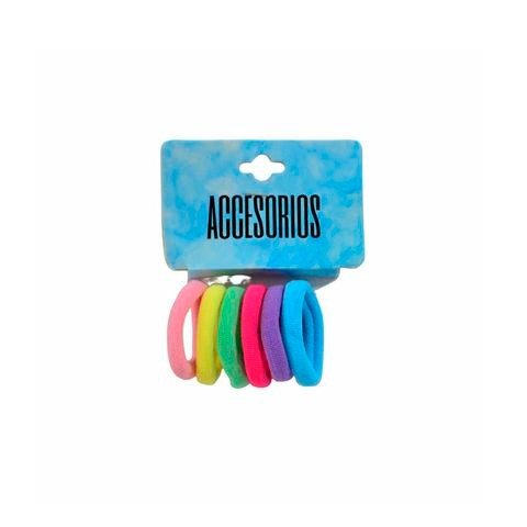Producto - COLITA PARA EL PELO 3.5CM PASTEL X6 UNIDADES