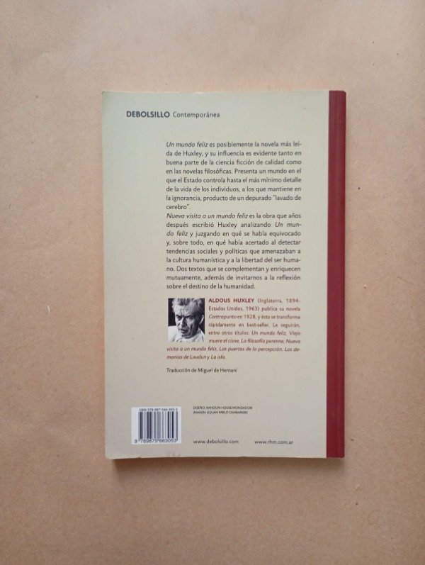 Producto - Nueva visita a un mundo feliz - Aldous Huxley - DeBols!llo 2011 - 1
