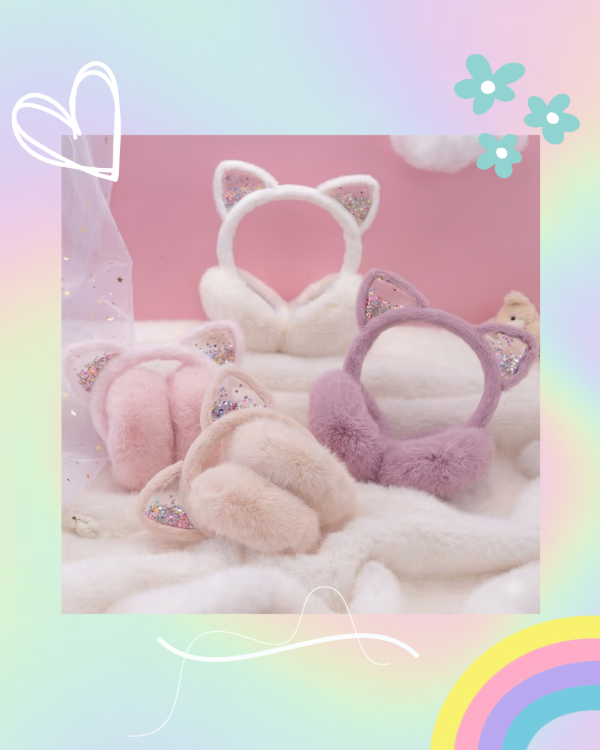 Producto - Orejeras Invierno Orejitas de Gatito