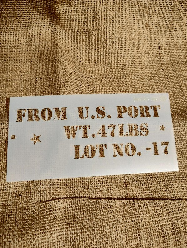 Producto - Stencil 10x20 B001