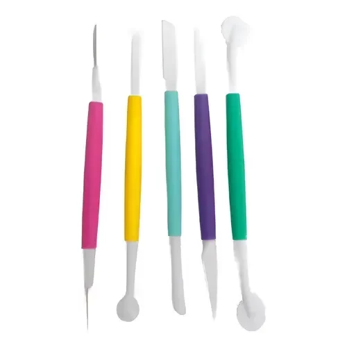 Producto - SET ESTECAS X 5 COLORES Y PUNZON