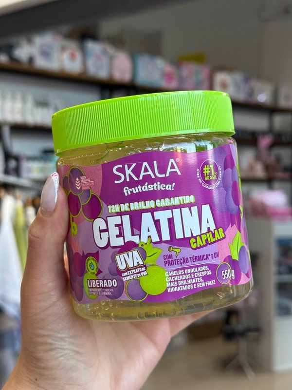 Producto - Gelatina capilar Uva x500g Skala