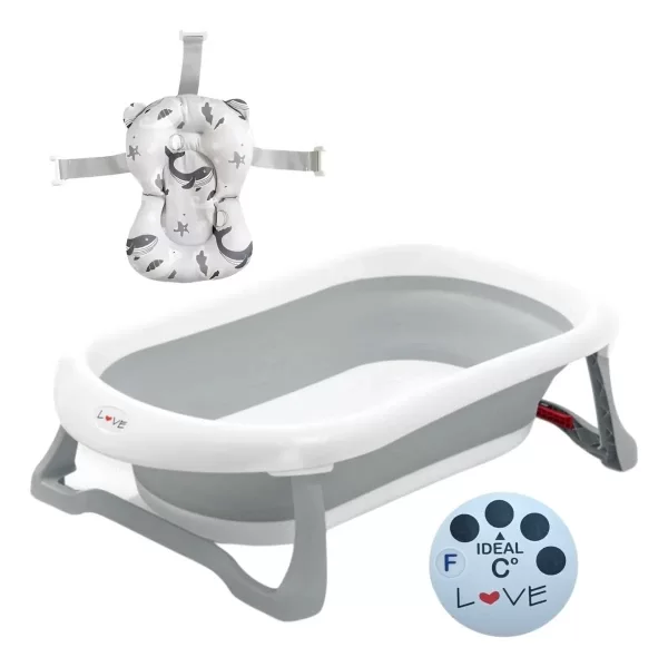 Producto - BAÑERA PLEGABLE CON REDUCTOR Y TERMOMETRO