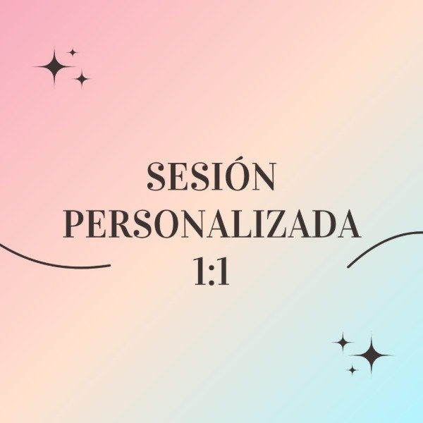 Producto - Sesión 1:1 presencial