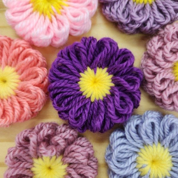 Producto - FLORES EN TELAR - 2
