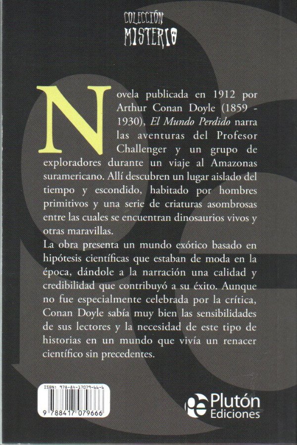 Producto - Arthur Conan Doyle - El mundo perdido - 1