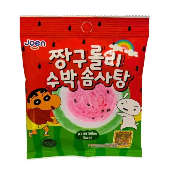 Producto - ALGODÓN DE AZÚCAR SABOR SANDÍA DISEÑO CRAYON SHIN-CHAN 10 GR.