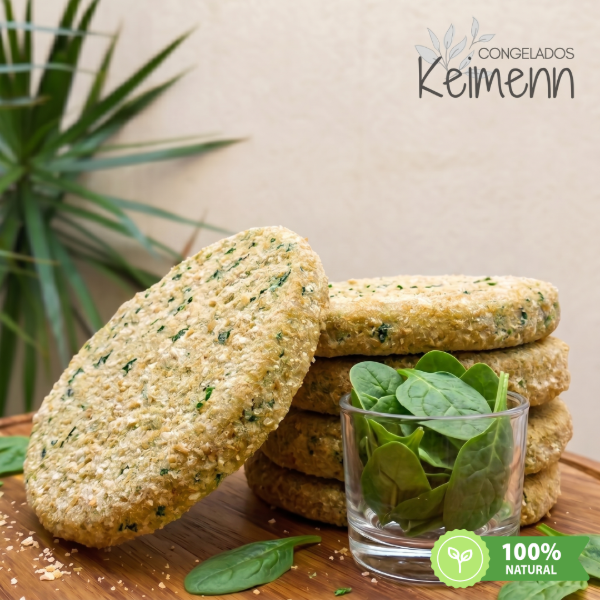Producto - Milanesa veggie de espinaca 200 gr - Pack 2 unid