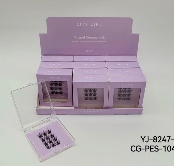 Producto - pestañas estilo koreano city girl chic wisky