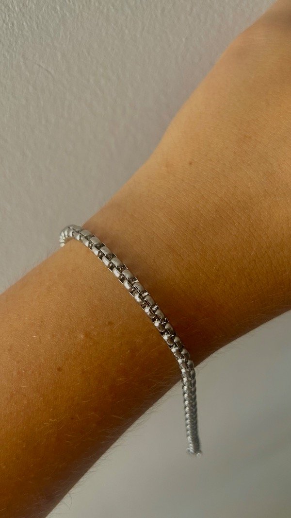 Producto - Pulsera Rolo Cuadrado - AQ