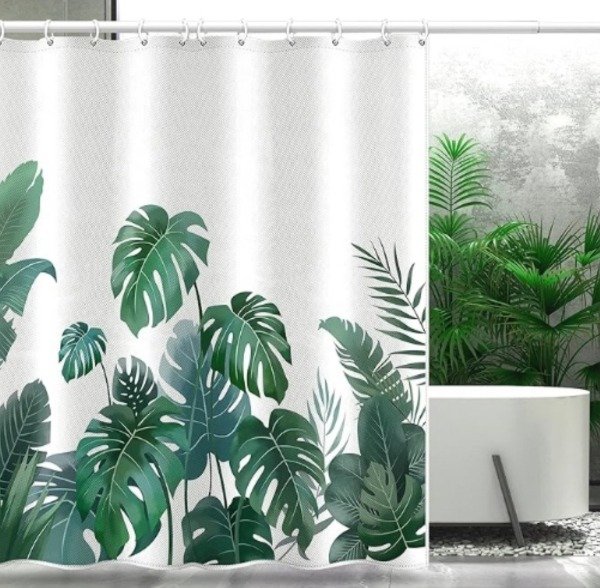 Producto - Cortina de Baño Teflon Estampado 1.80x1.80 Varias Estampas