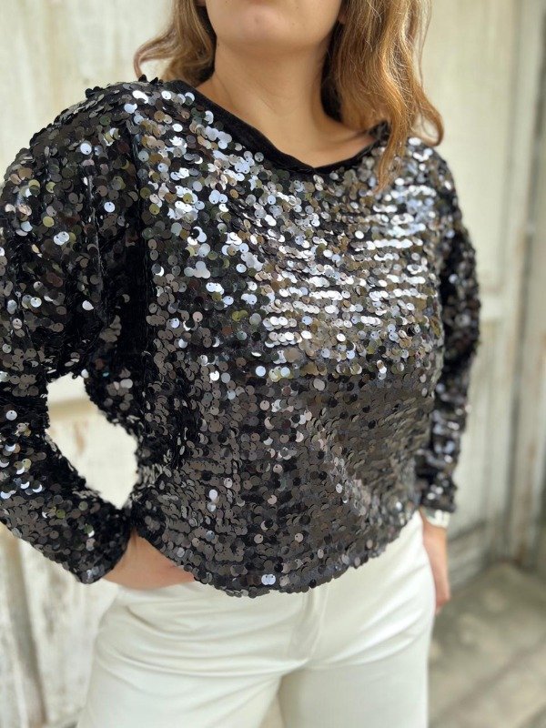 Producto - BUZO VELVET JANIS LENTEJUELAS